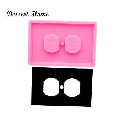 China DY0775 Viable Shining Light Resin Mold, Craft Switch Silicone Mold For DIY Necklace Jewelry Epoxy for sale