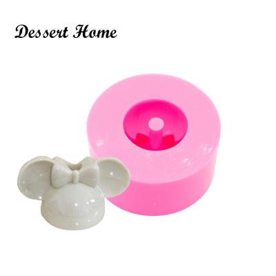 China Handmade Epoxy Silicone Shiny Shiny Straw Topper Molds (0.06cm Straw) Angel Wing Pink Opp Bag 1pcs/opp 65g DIY Mouse Head Mold DY0042 for sale