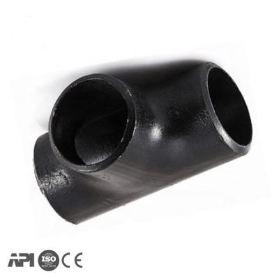 China Diesel Fuel Alloy Steel A420 WPL6 Pipe Tee For Pipe Connection for sale