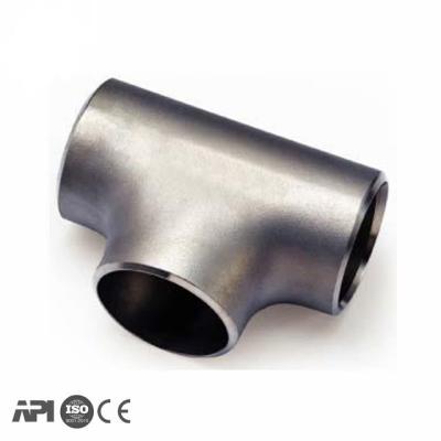 China Diesel Oil ASTM A403 WP304L SCH40 Steel Pipe Fittings Stainless Steel Tee for sale