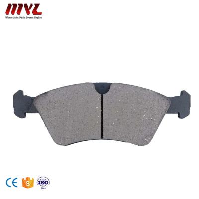 China Semi-metalic NAO MYL 1644200820 Auto Parts D1123 Ceramic Brake Pads For Mercedes W164 Ml63 W211 Car Brake Pad Disc Brake Pad for sale