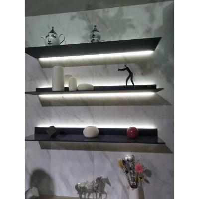 China Modular Custom Home Decor Metal Aluminum Display Stand With Led Light for sale