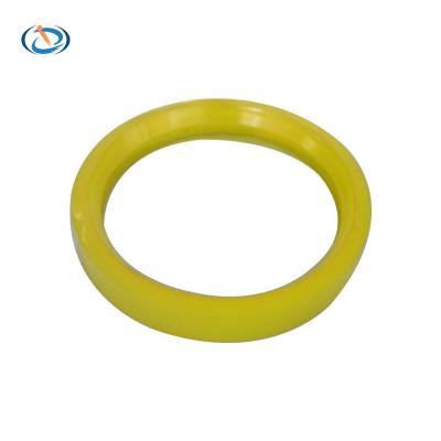 China Concrete Pump Pipe DN125 DN150 Concrete Pump Pipe Flange Rubber Gasket for sale