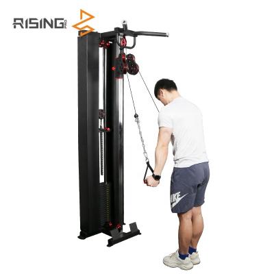 China Multi Functional Wall Mounted Lat Home Workout Trainer Universal Low Rising Row Machine 1 Station Home Gym for sale