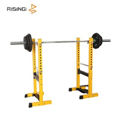 China Modern Half Cabinet Rising Squat with Weight Barbell Stand Squat Press Bench and Squat Stand for sale