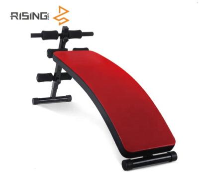 China Lounge ABS RISING Bench Sit Up Bench Flat Sporty Exercise Curved Sit Up Bench for sale