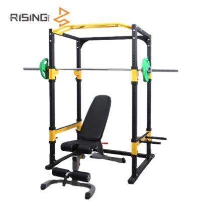 China Power Cage Squat Rack Universal RISING Weight Cage Multi Functional Power Rack for sale