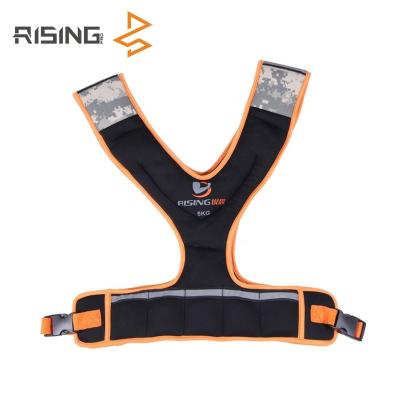 China Durable Premium Vest Fabric Weighted Iron Sands Weight Filled Vest for sale