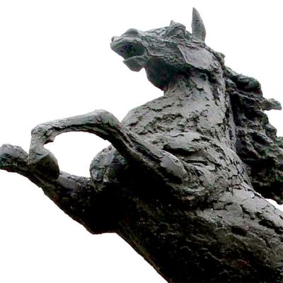 China China Large Bronze Outdoor Sculpture Galloping Horse Products for sale