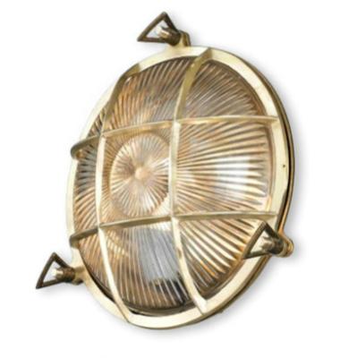 China Industrial Retro Wall Lamp Vintage Explosion-Proof Double-Row Circular Copper Wall Lamp for sale