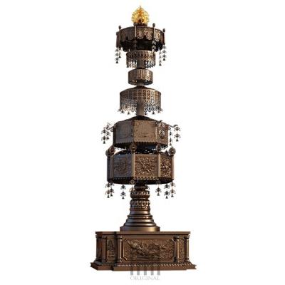 China China 6M Artists Design Crafts Works Ancient Buddhist Temple Statue Large For Public Art Decor International Crafts Sculpture for sale