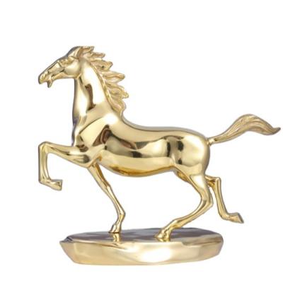 China China Horse Sculpture China Factory Customized Cast Brass Art Sculpture Home Decoration for sale