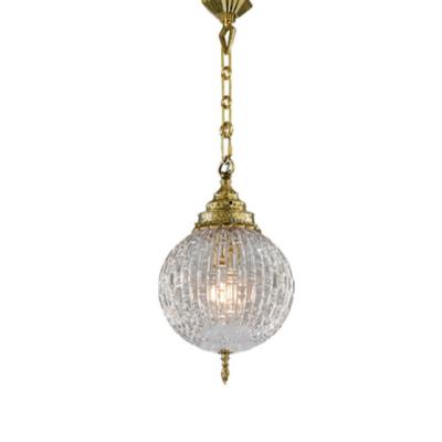 China Chandelier & Modern Lightweight Crystal Globe Pendant Light Chandelier for Restaurants Bars Housing Home Furnishings European Blown Glass Energy Saving for sale