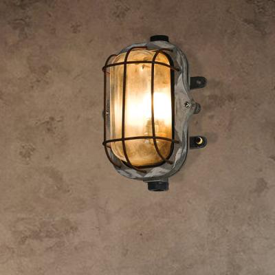 China The modern industrial industrial creative outdoor villa wall lamp wind attic bathroom store decoration explosion-proof cast aluminum glass leak for sale