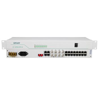 China 8 Channel PCM Voice Phone Fiber Optic Media Converter And 2 Channel 100M Ethernet Opaxy for sale