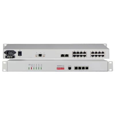 China OP-E1O4F4R4C1/FCC-E1S4F4R4C1 E1-4Voice+4FE+4RS232 multiplexer with one E1 interface 5-6 for sale