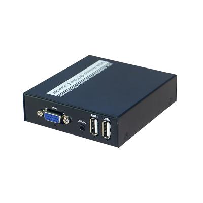 China Single Mode Fiber Optic Transmission 0-20Km (Kvm) VGA Single Usb Supplement Over 12-10 Fiber Converter for sale