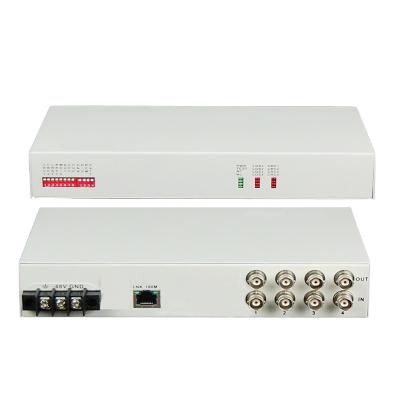 China Op-E4F1 Mini Type 4E1-1Fe Interface Converter With 4* E1 Interface 1 *Fe Interface 6-7 for sale