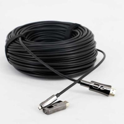 China Hd Type A Connect Hd 2.0 Type A /Type D Aoc Active Optical Fiber Copper Cable 21-2 for sale