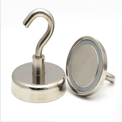 China Neck Industrial Decorative Magnetic Neodymium Goose Hook Magnet Hook for sale