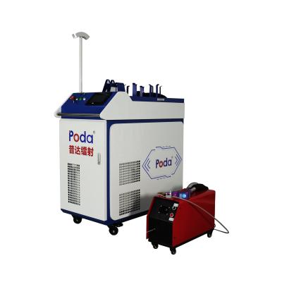 China Building Material Shops 1000W CW Handheld Fiber Laser Continuous Welding Machine For Stainless Steel Joint Welding for sale