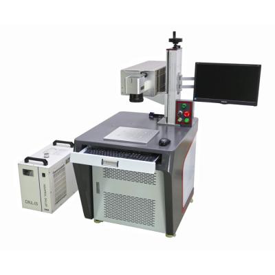 China UV laser marking machine metal equipment tube laser engraving machine glass tube laser marking machine for sale