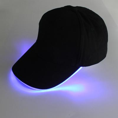 China Gift Men Women Ultra-bright LED Lighted Baseball Cap Hat Party Hat Hip Hop Club Dance Sports for sale