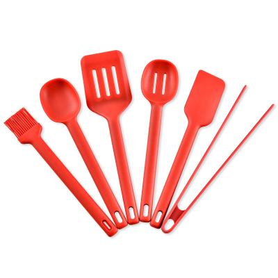 China All-in-one Silicone Kitchenware Suit 6 Pieces/Set Kitchen Cooking Tools Kitchen Ware Set For Nonstick Pan 21091526 for sale