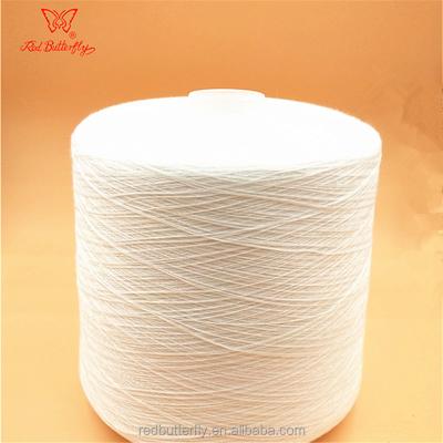 China Low Shrinkage Raw White On Death Tube 40S/2 Spun Polyester Sewing Thread for sale