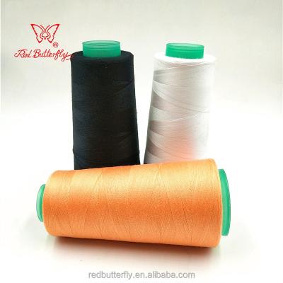 China Best Quality High Tenacity 40S/2 2000Yds TFO 100% Spun Polyester Sewing Thread for sale