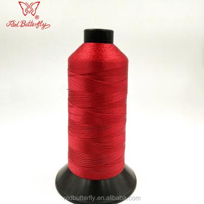 China High tenacity bonded yarn 6.6 red nylon 420D/2 for sale