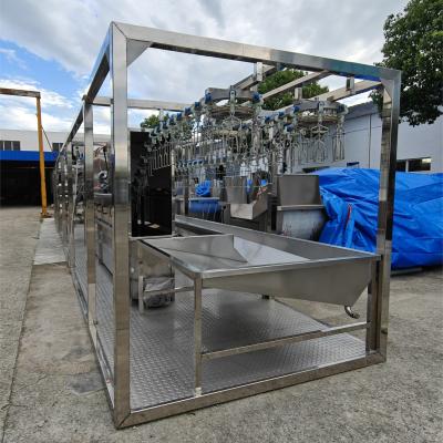 China Halal Slaughtering Equipment Chicken Slaughterhouse for Farm Home Use Sale 500BPH-800BPH for sale