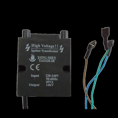 China High Voltage Gas Burner Ignition Transformer YAO220-2B For Gas Heater for sale