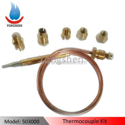 China Universal Temperature Sensor Thermocouple Kit For Gas Water Heater for sale