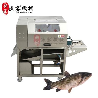 China Deli Fish Fillet Machine Commercial Oblique Cut Fish Slicer Black Carp Carp Salmon Slicer for sale