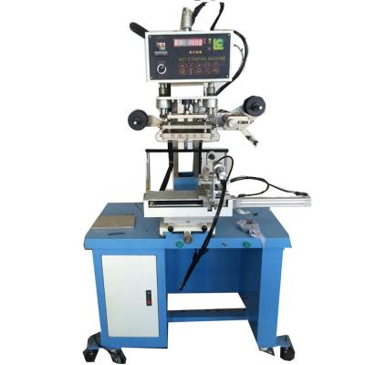 China Factory TC-250K High Efficient Plane And Surface Hot Foil Rounded Stamping Machine For Plastic Cap, Eye Black for sale