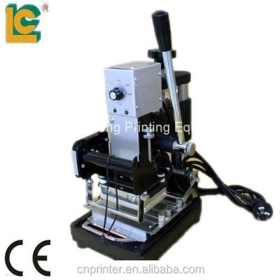 China Hot foil embossing business card printer machine /paper card machine /cards embossing machine TH-972 for sale