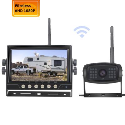 China Waterproof 2 Years Warranty AHD1080P Digital Wireless Backup Camera System With Interference Free, Suitable For Various Vans, Trucks for sale