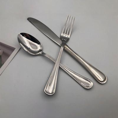 China Viable Wholesale Cheap Portable Pebble Travel Wedding Wedding Triple Black Cutlery Set Cu is eco-friendly chic exclusive custom flatware for sale