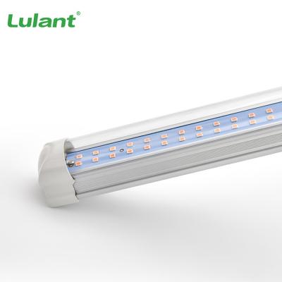 China Easy Install 2 Years Warranty 450nm Blue 660nm Red Grow Light 15W Waterproof 0.6M T8 LED Grow Light Tube For Hydroponics Agriculture for sale