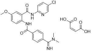 China 936539-80-9 Betrixaban-Maleate C27H26ClN5O7 Betrixaban Maleate-Salz zu verkaufen