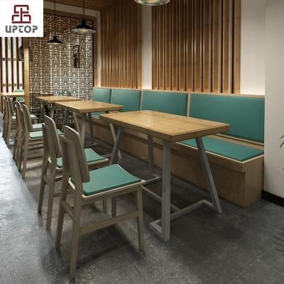 China Fashion Design Restaurant Booths Leather Seating Sofa (SP-CS162) Modern For Restaurant Furniture for sale