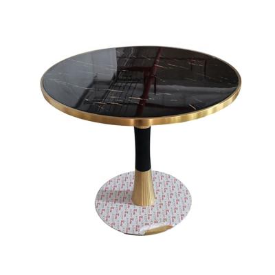 China (SP-RT611) fixed high quality luxury dining tables marble coffee tables used for modern restaurant cafe shop living room furniture for sale