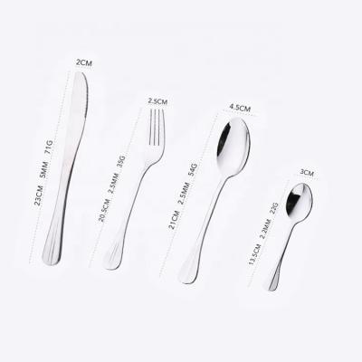 China Viable Wholesale Luxury Dinnerware European Palace Design Gold and Silver Cutlery Set Metal Fork Knife and Spoon Gift Cutlery Dinner Set for sale