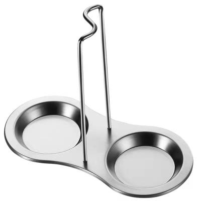 China Luxury Kitchen Rack Stainless Steel Towel Cart Utensils Kitchen Dish Spoon Holder for sale