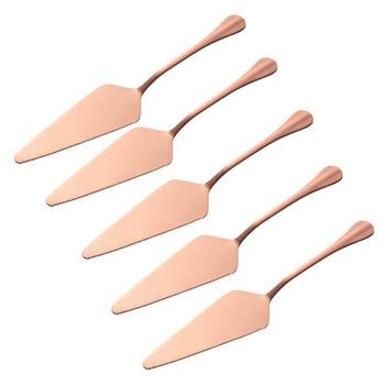 China Sustainable Stainless Steel Cake Baking Knife, Dessert Fork, Fruit Fork for sale