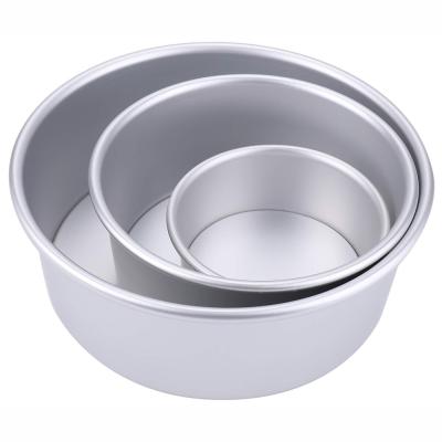 China Sustainable Hot Sale High Quality Custom Bakeware Kitchen Christmas Cake Decorating Baking Supply Round Cake Mold for sale