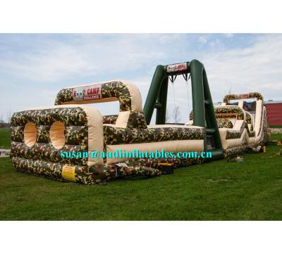 China Over 3 Years of Challenge Obstacle Boot Camp, Inflatable Boot Camp Obstacle Barrier Course for sale