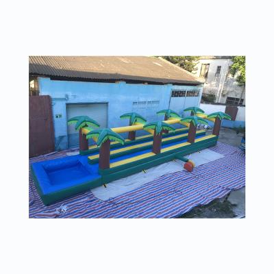 China Tropical Inflatable Commercial PVC Pool Slide Summer Water Slide PVC Slide Slide For Kids Adults for sale