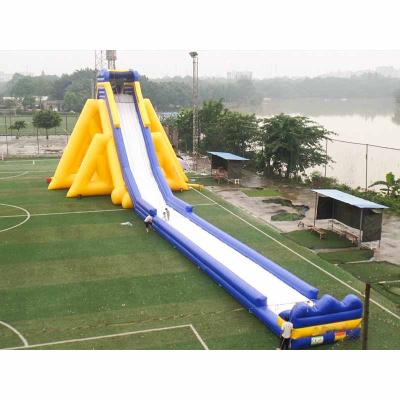 China Indoor / Outdoor Large Water Trippo Slide For Adult PVC Inflatable Water Slide for sale